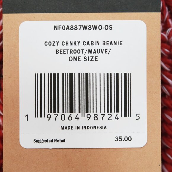 NWT The North Face Cozy Chunky Cabin Beanie - Picture 5 of 5